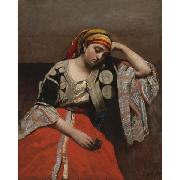 Jean-Baptiste Camille Corot Juive d'Alger Spain oil painting artist
